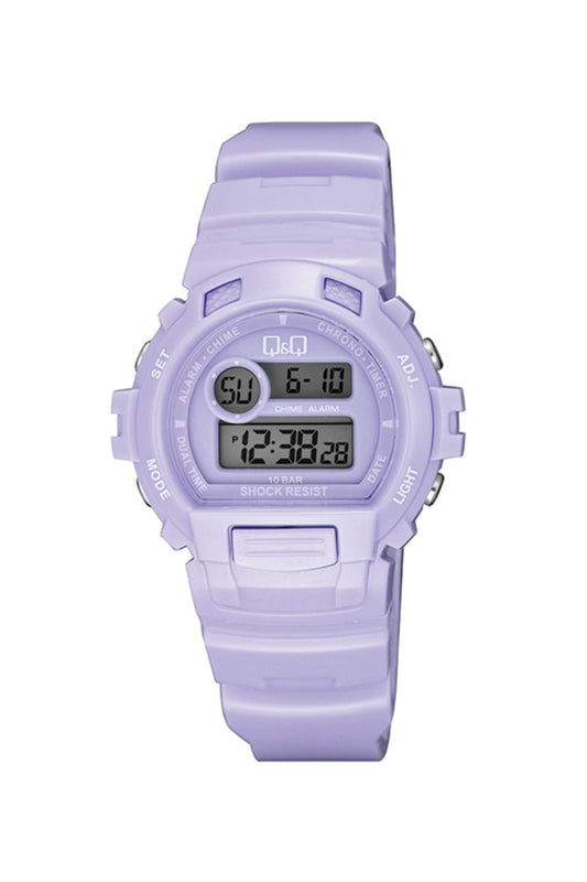 Reloj Digital Juvenil Morado de Mujer