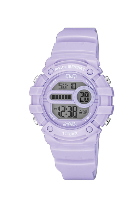 Reloj Digital Juvenil Morado de Mujer