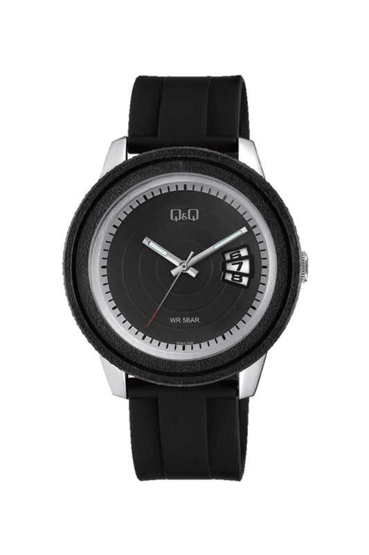 Reloj Análogo Casual Negro de Hombre