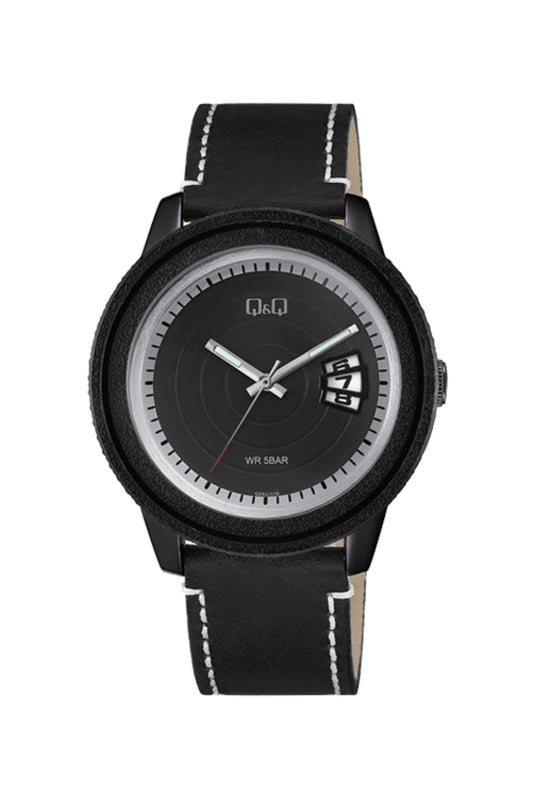 Reloj Análogo Casual Negro de Hombre