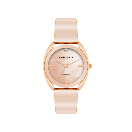 Reloj Análogo Luxury Rosado de Mujer