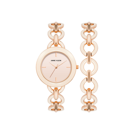 Reloj Análogo Luxury Rosado de Mujer