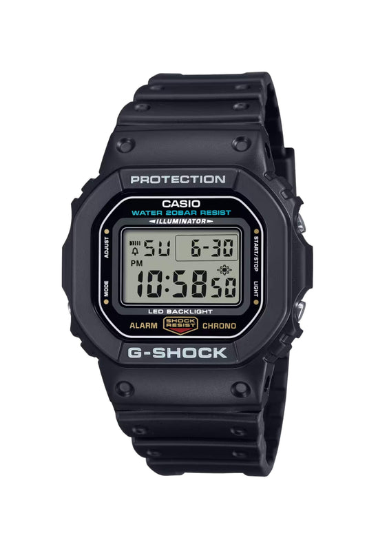 Reloj Digital Casual Negro de Hombre