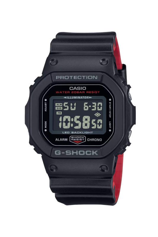 Reloj Digital Casual Negro de Hombre