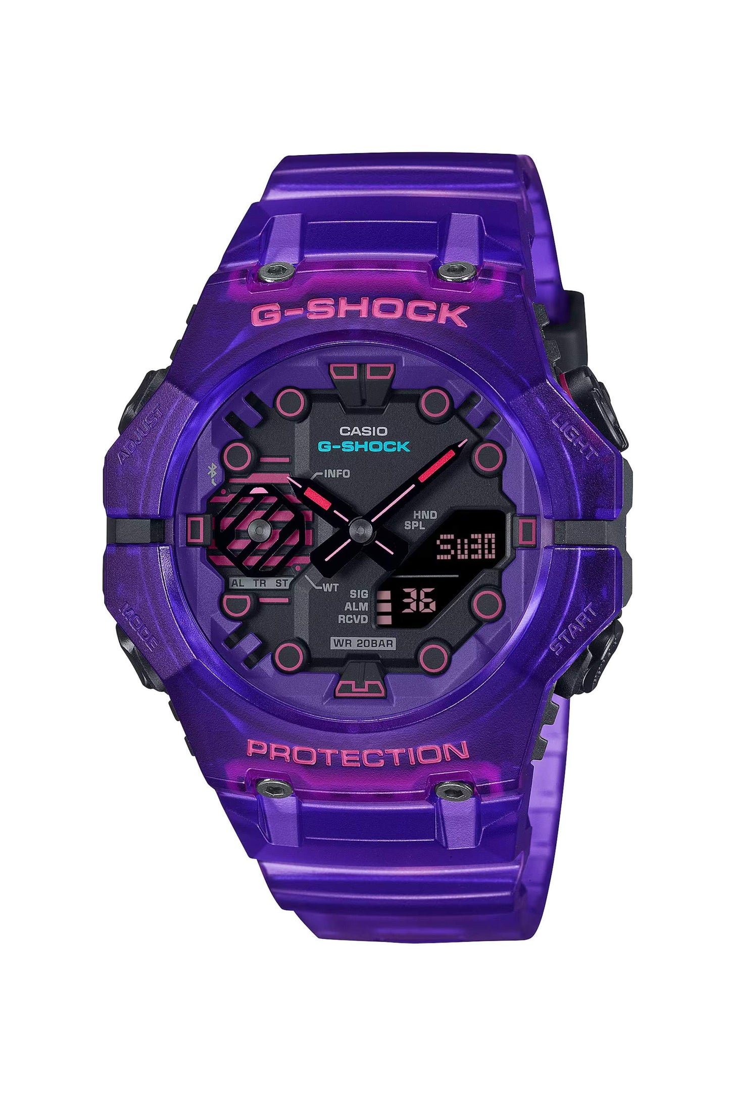 Reloj Análogo-Digital Juvenil Morado de Hombre