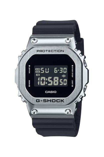 Reloj Digital Casual Plateado de Hombre