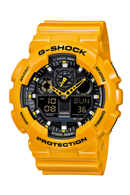 Reloj Análogo-Digital Classic Sport Amarillo de Hombre