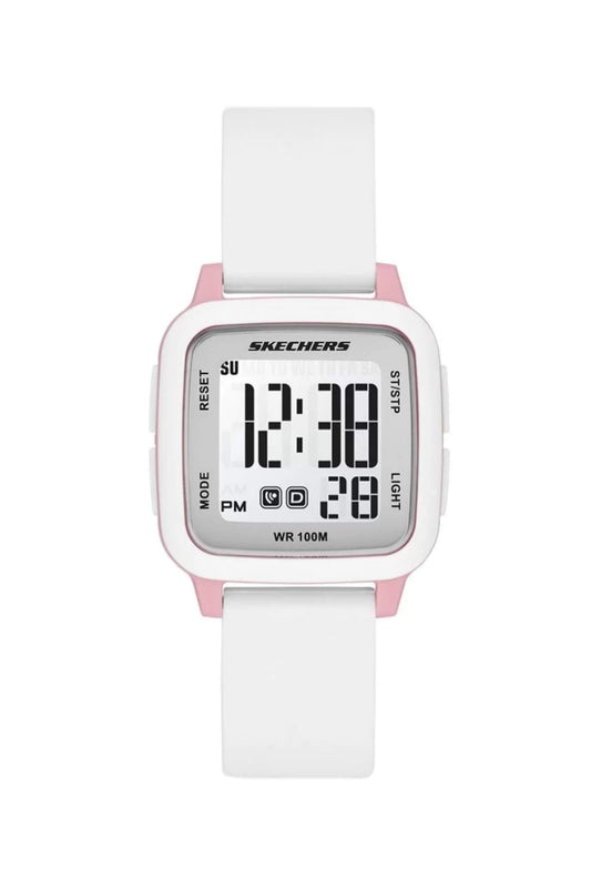 Reloj Digital Holmby Casual Blanco de Mujer