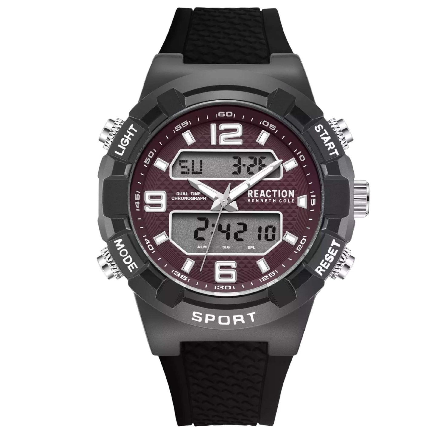 Reloj Análogo-Digital Sport Negro de Hombre