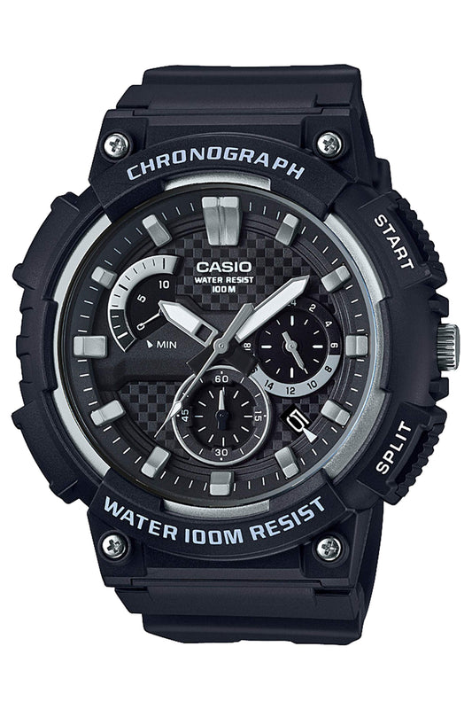 Reloj Análogo Casual Negro de Hombre