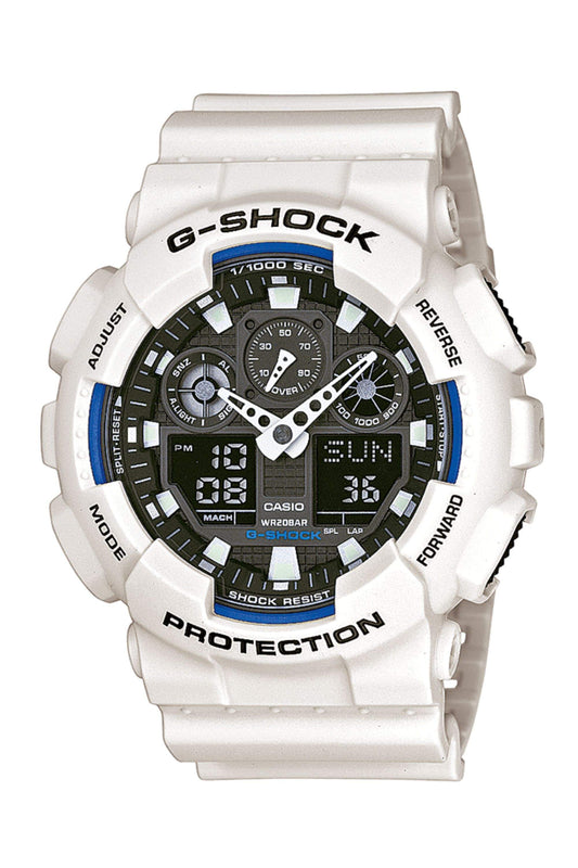 Reloj Análogo-Digital Classic Sport Blanco de Hombre