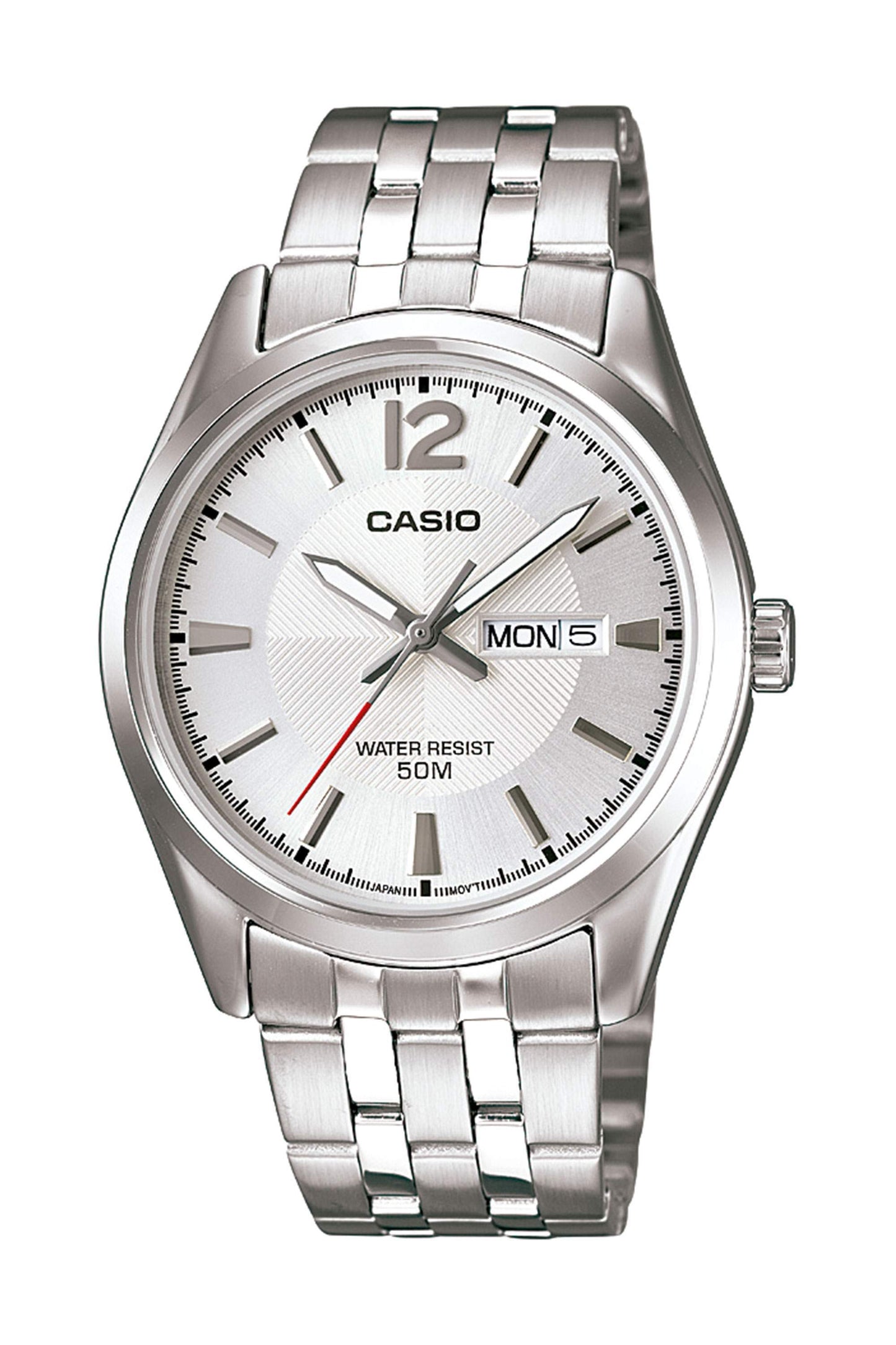 Reloj Análogo Fashion Casual Plateado de Hombre