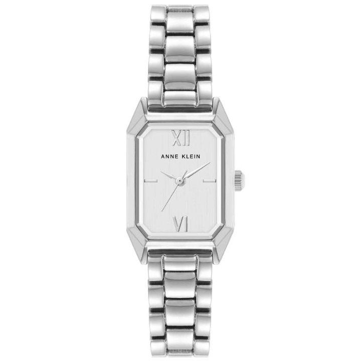 Reloj Plateado Análogo de Mujer