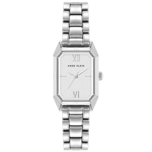 Reloj Plateado Análogo de Mujer