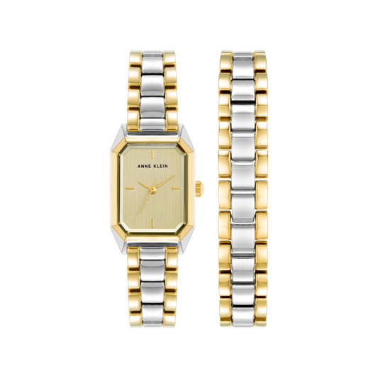 Reloj Análogo Luxury Dorado de Mujer