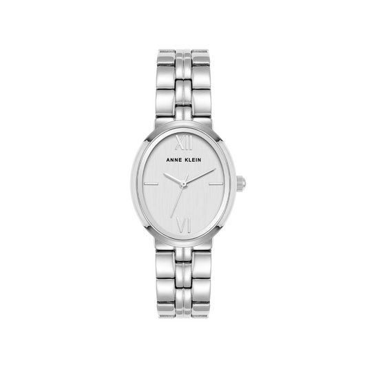 Reloj Análogo Luxury Plateado de Mujer