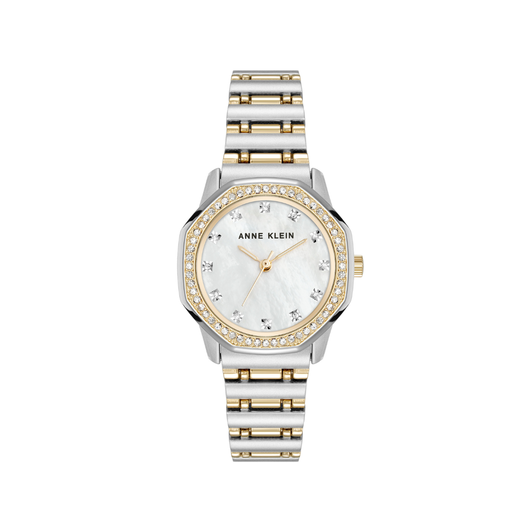 Reloj Análogo Luxury Blanco de Mujer