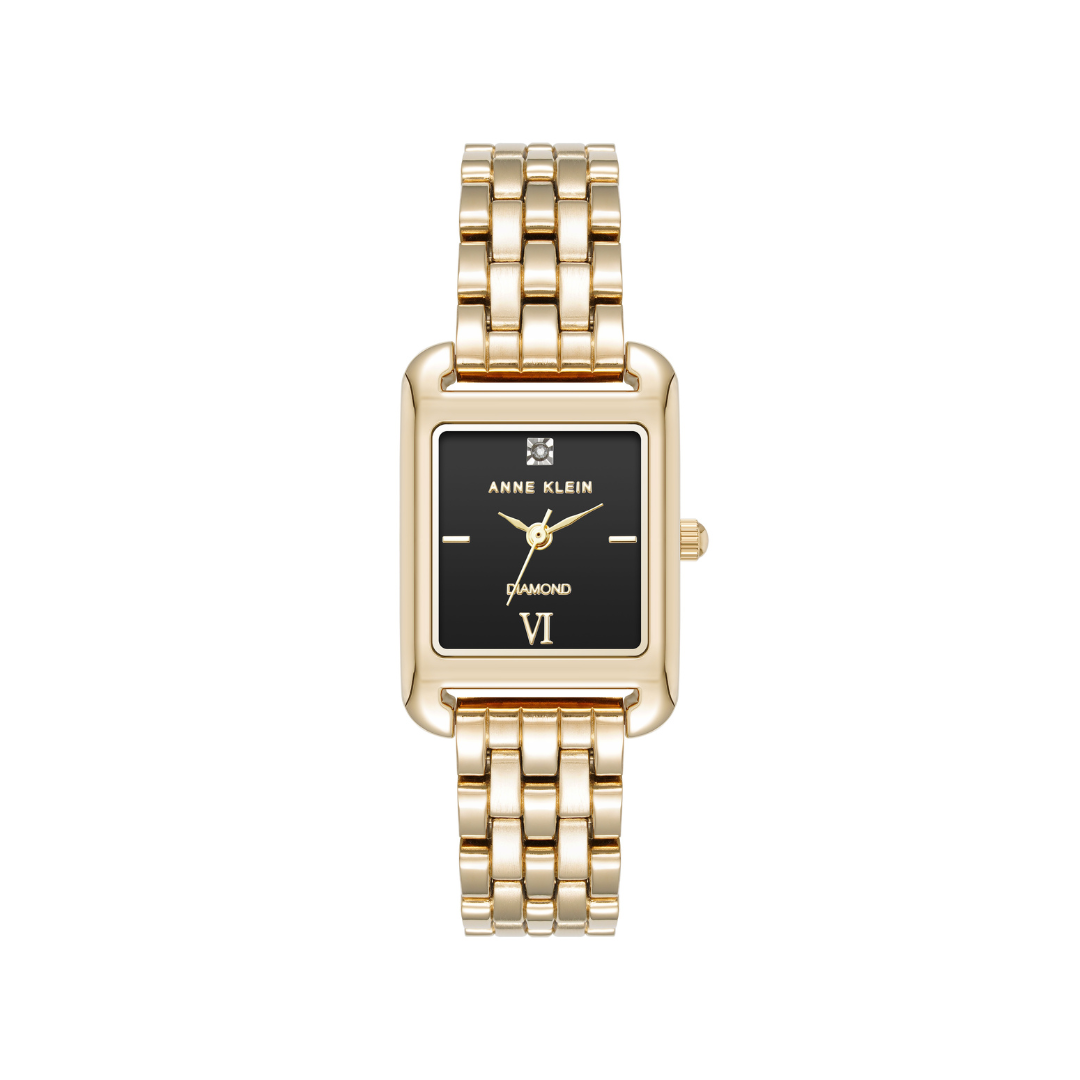 Reloj Análogo Luxury Dorado de Mujer