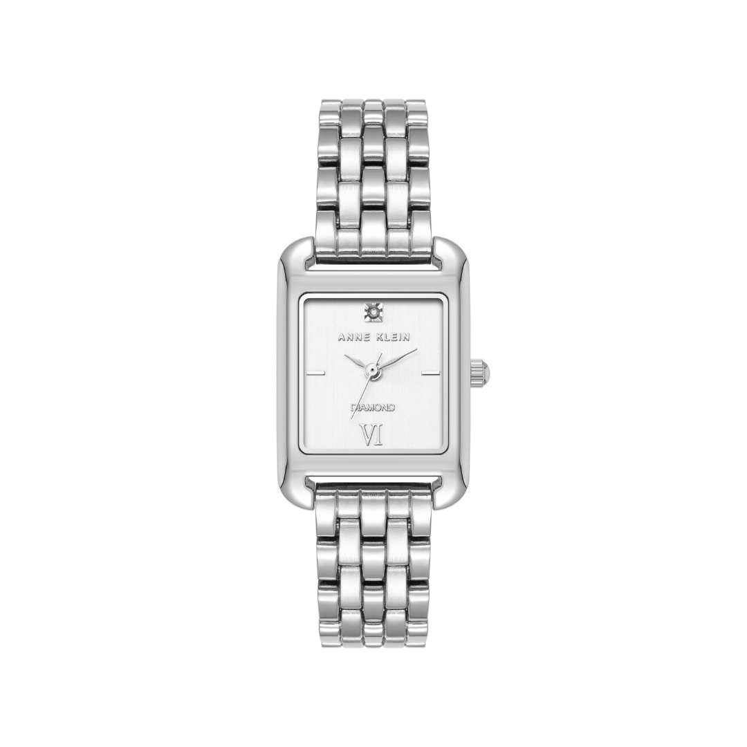 Reloj Análogo Luxury Plateado de Mujer