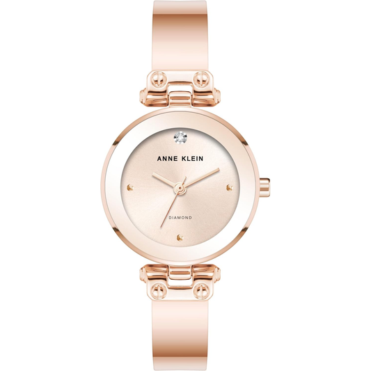 Reloj Análogo De Mujer Oro Rosa