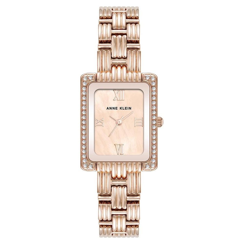 Reloj Análogo De Mujer Oro Rosa