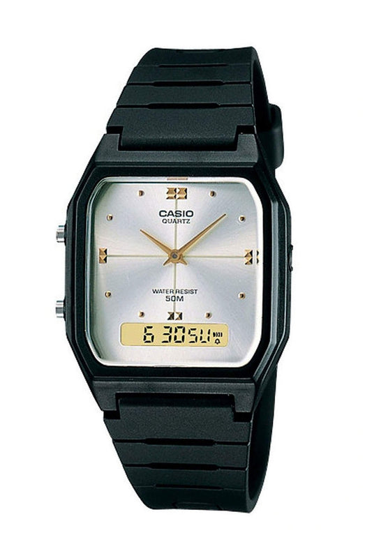 Reloj Análogo-Digital Casual Negro de Hombre