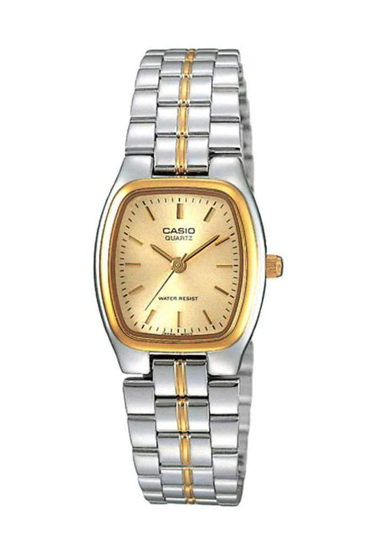 Reloj Análogo Luxury Dorado de Mujer