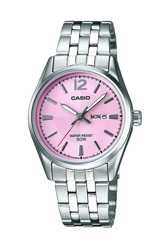 Reloj Análogo Fashion Casual Plateado de Mujer