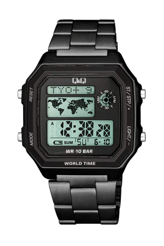 Reloj Digital Ejecutivo Negro de Hombre