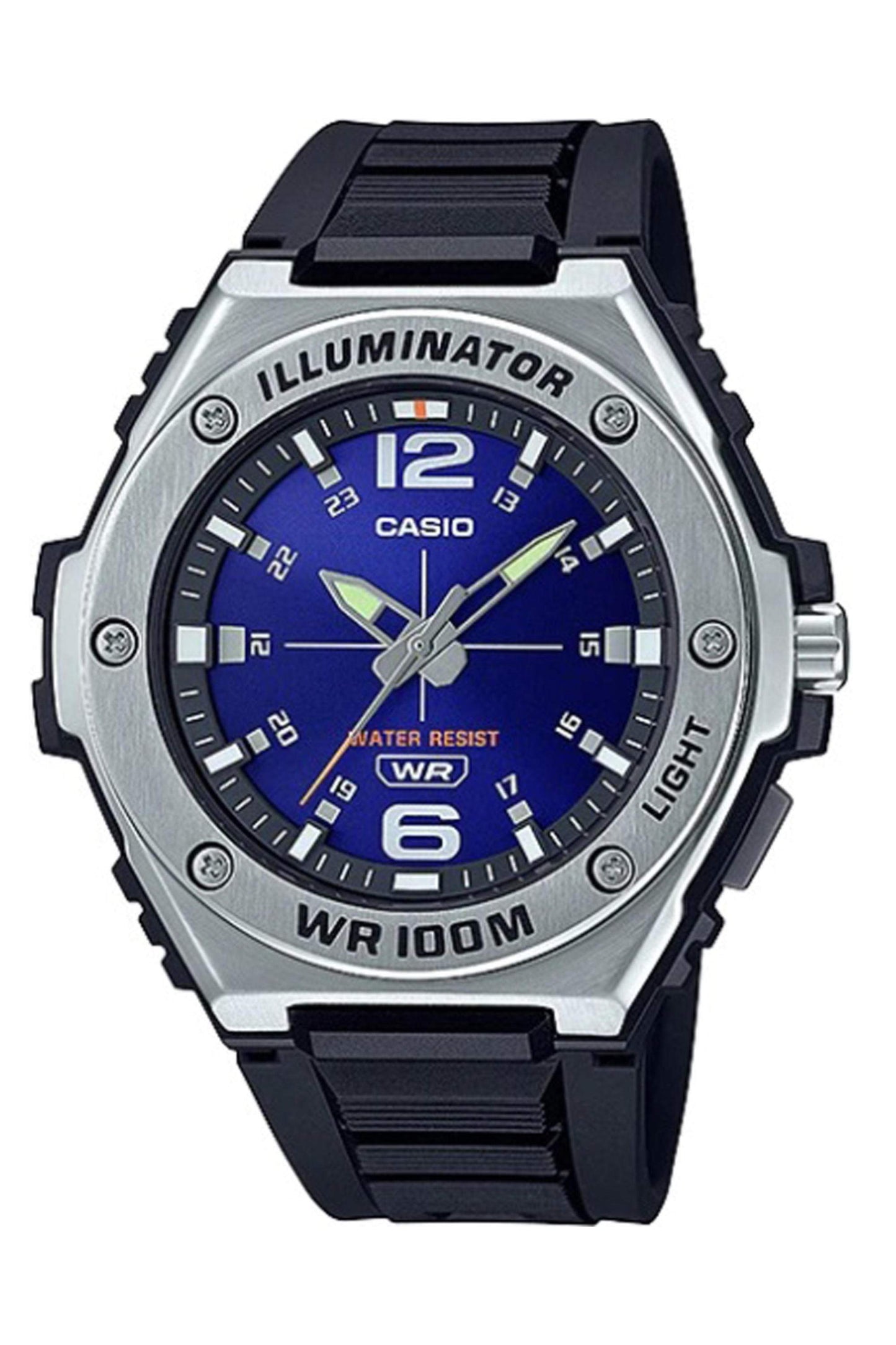 Reloj Análogo Illuminator Sport Plateado de Hombre