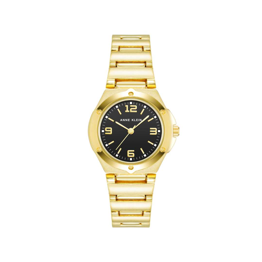 Reloj Análogo Luxury Negro de Mujer