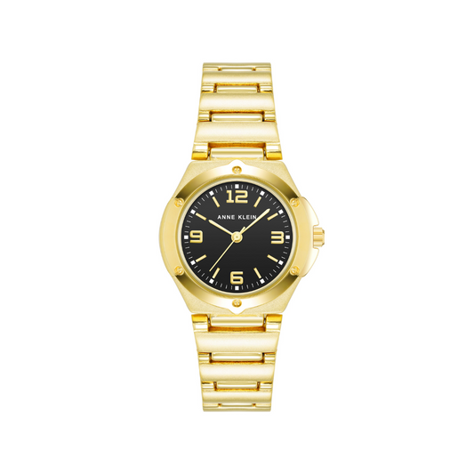 Reloj Análogo Luxury Negro de Mujer