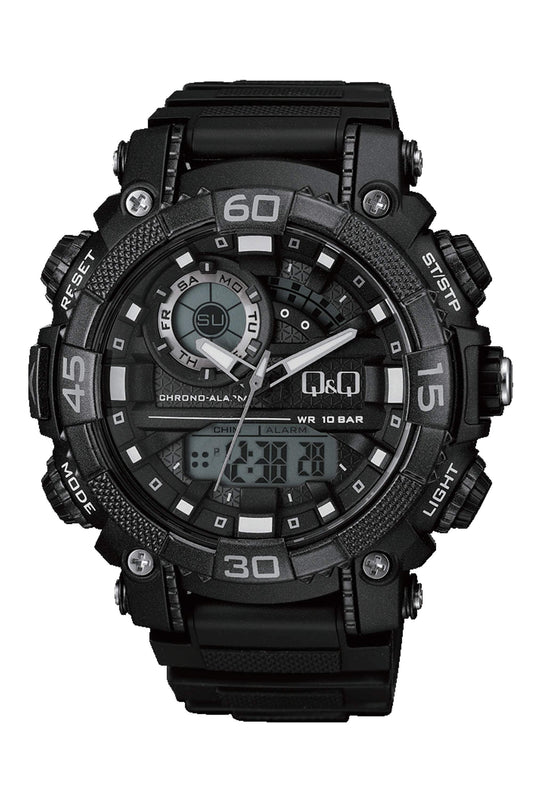 Reloj Análogo-digital Deportivo Negro de Hombre