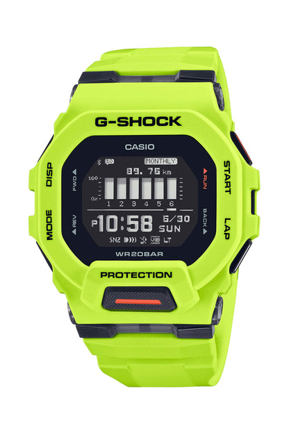Reloj Digital G-Squad Fitness Move Sport Amarillo de Hombre