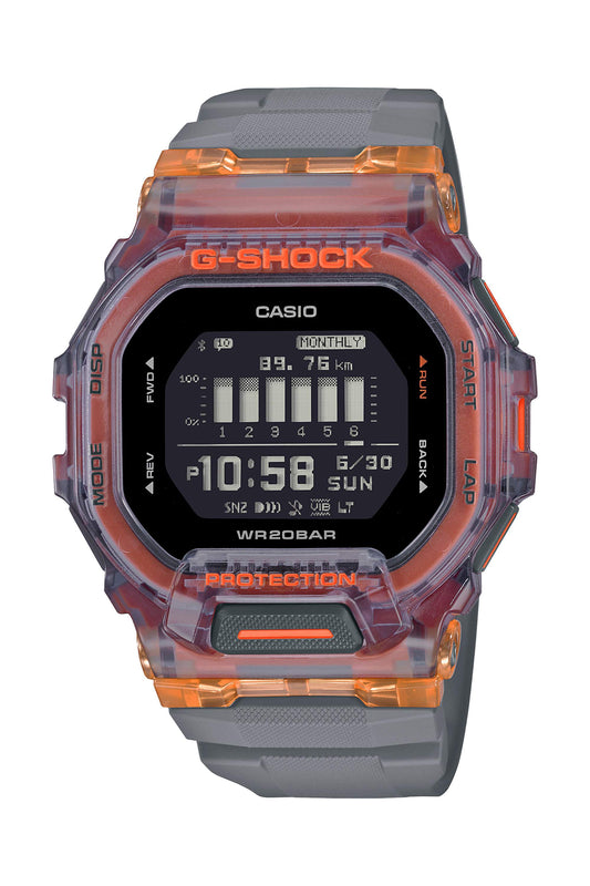 Reloj Digital G-Squad Fitness Move Sport Naranja de Hombre