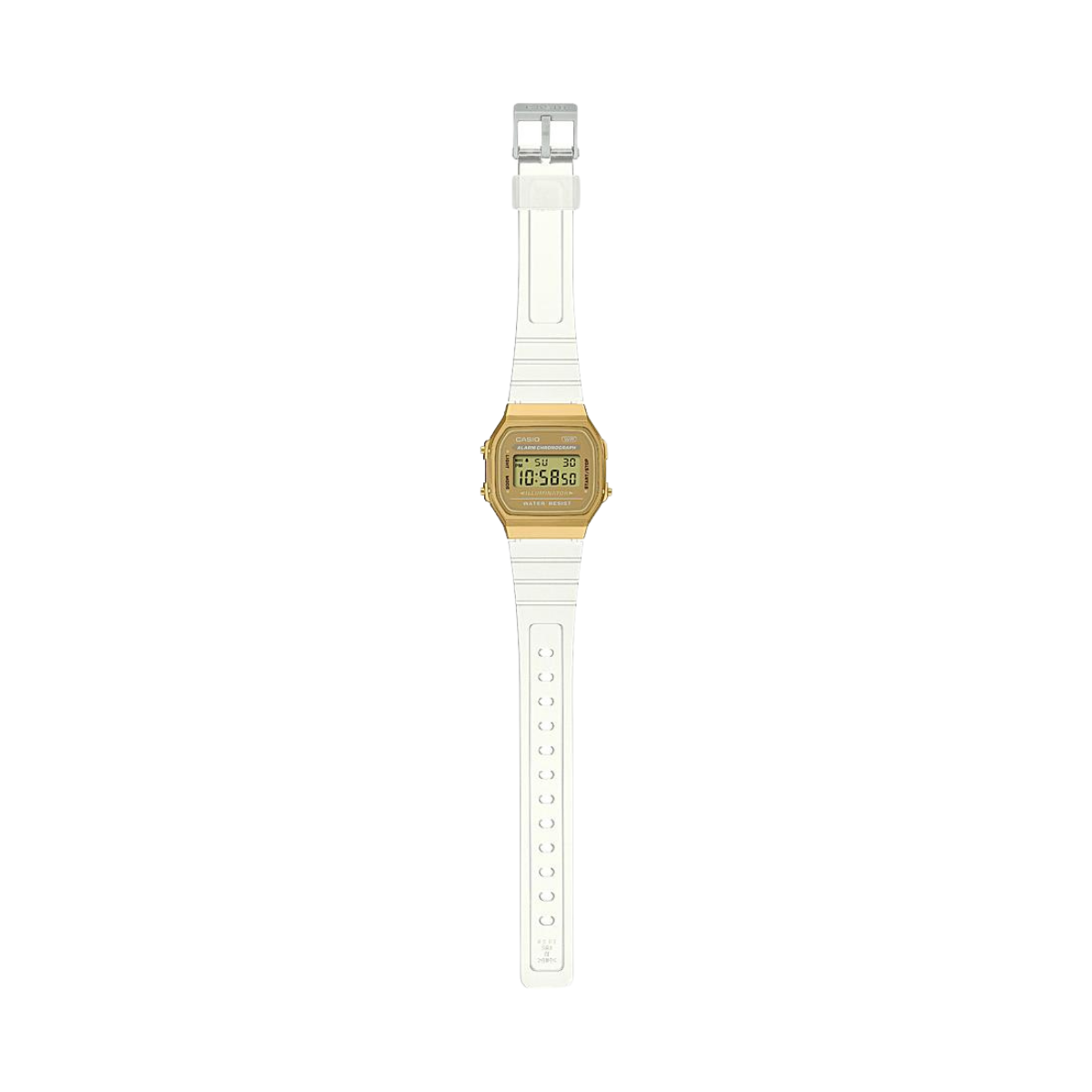 Reloj Digital Vintage Dorado de Mujer