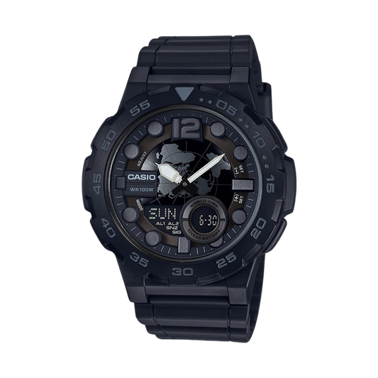 Reloj Análogo-Digital Sport Negro de Hombre