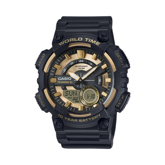 Reloj Análogo-Digital Telememo 30 Sport Negro de Hombre