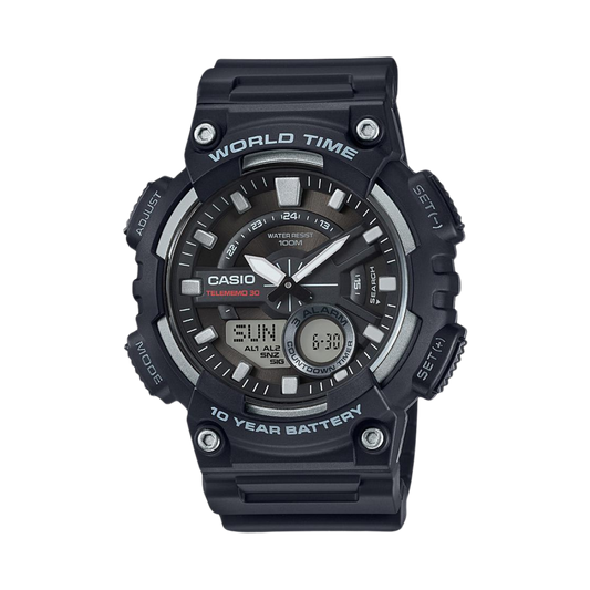 Reloj Análogo-Digital Telememo 30 Sport Negro de Hombre