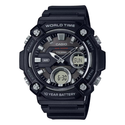 Reloj Análogo-Digital  Sport Negro de Hombre