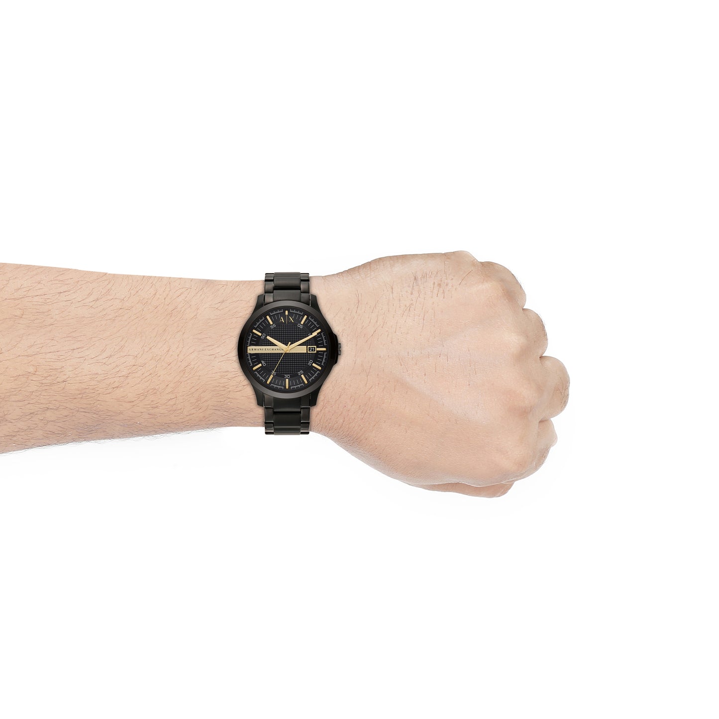 Reloj Análogo Hampton Casual Negro de Hombre