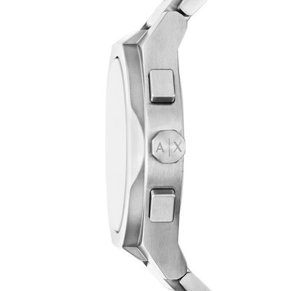 Reloj Análogo Sync Plateado Casual de Hombre
