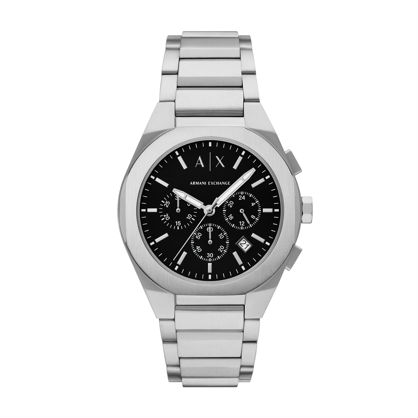 Reloj Análogo Sync Plateado Casual de Hombre