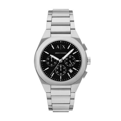Reloj Análogo Sync Plateado Casual de Hombre