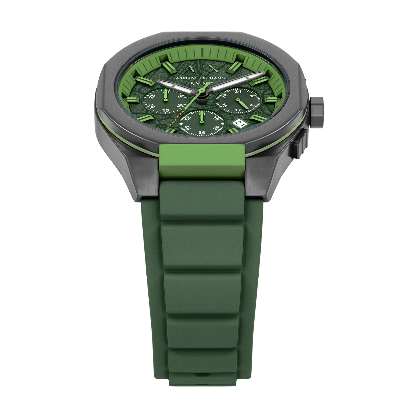 Reloj Análogo Sync Verde Casual de Hombre