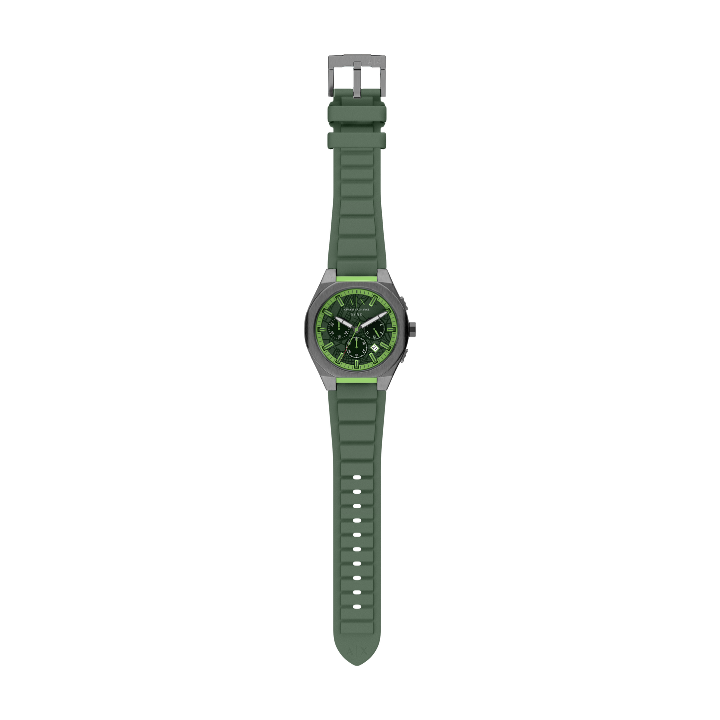 Reloj Análogo Sync Verde Casual de Hombre
