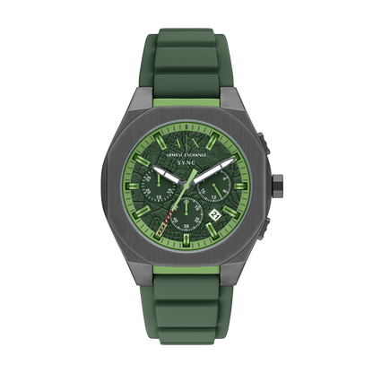 Reloj Análogo Sync Verde Casual de Hombre