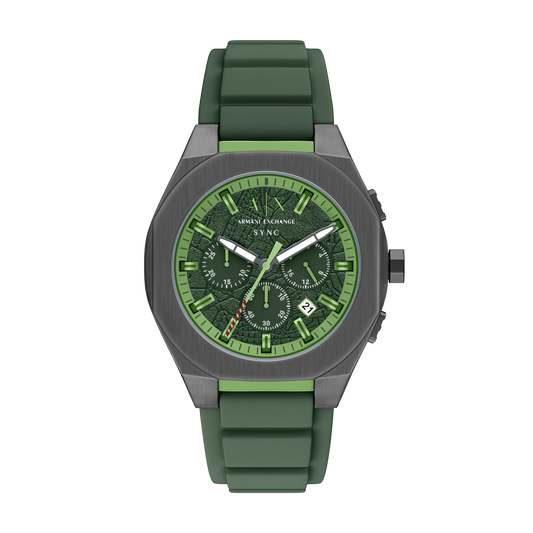 Reloj Análogo Sync Verde Casual de Hombre