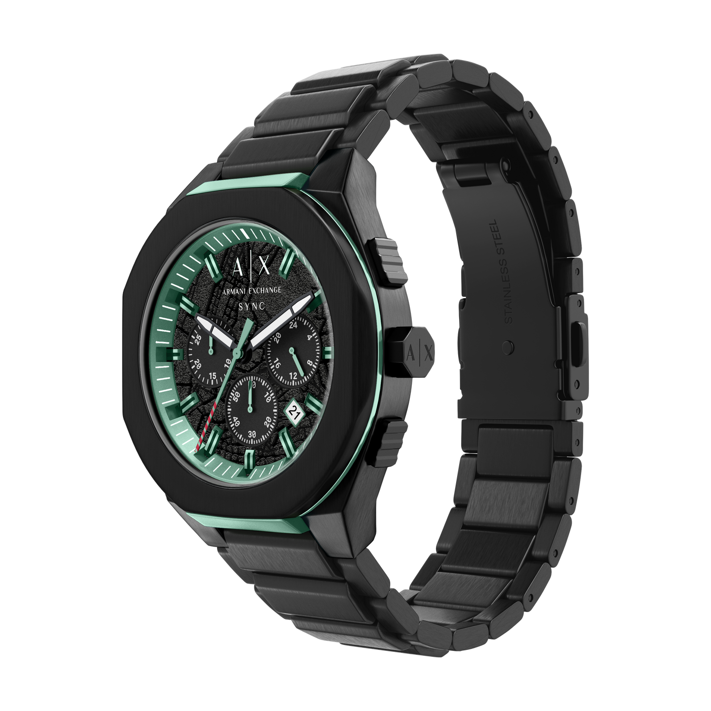 Reloj Análogo Sync Casual Negro de Hombre