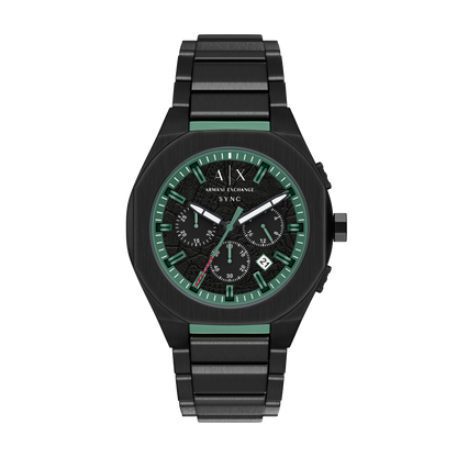 Reloj Análogo Sync Casual Negro de Hombre